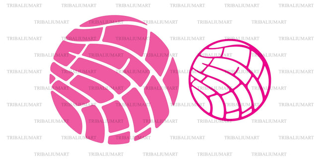 Concha pan SVG TribaliumArtSF 