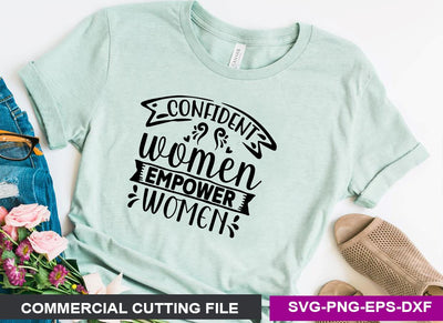 Confident women empower women SVG SVG CraftingStudio 