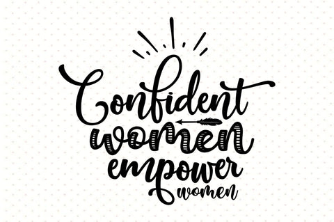 Confident women empower women svg SVG orpitasn 
