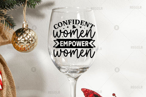 Confident women empower women SVG SVG Regulrcrative 