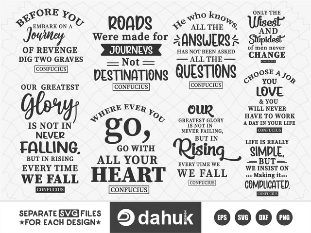 Confucius quotes SVG, Motivational quotes SVG, Inspirational SVG, Succes quotes SVG, Seneca quote, Svg for cut file, Svg files, Confucius quotes T-Shirt, Confucius SVG, Confucius DXF, Confucius PNG, Confucius EPS, Confucius JPG SVG dahukdesign 