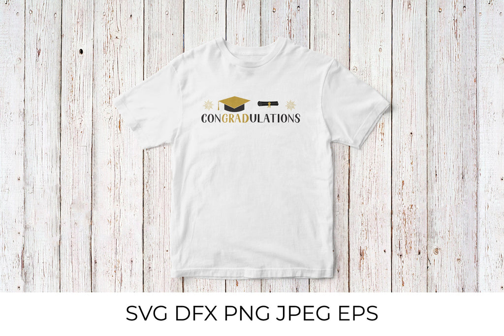 ConGRADutations SVG. Congratulations to graduates - So Fontsy