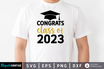 Congrats class of 2023 SVG SVG Regulrcrative 