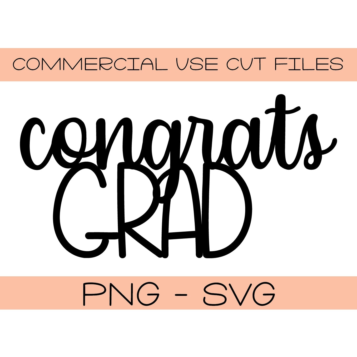 Congrats Grad! Free Graduation Card SVG