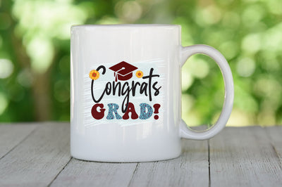 Congrats Grad! Sublimation Design Sublimation SVGista 