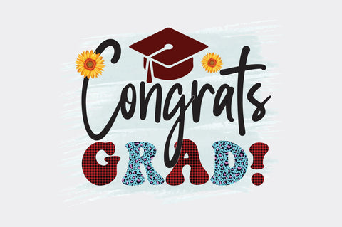 Congrats Grad! Sublimation Design Sublimation SVGista 