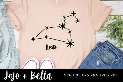 Constellations SVG, Zodiac Star Constellations SVG Bundle (Instant Download) | Zodiac SVG, Horoscope Svg, Star Sign Cut SVG Jojo&Bella 