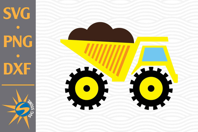 Construction Car Birthday SVG, PNG, DXF Digital Files Include SVG SVGStoreShop 