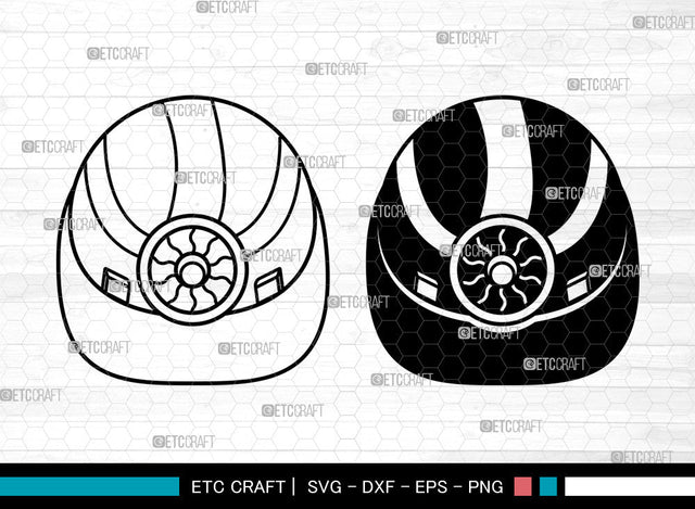 Construction Hat SVG, Helmet Svg, Safety Equipment Svg, Worker Helmet Svg, Builders Hat Svg, Safety Hat Svg SVG ETC Craft 