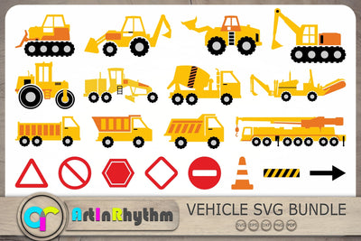 Construction Vehicles Svg, Construction Svg, Construction Trucks Svg, Trucks Svg SVG Artinrhythm shop 