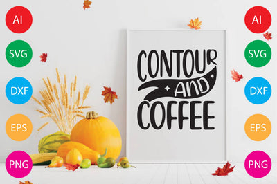 Contour and Coffee SVG CraftlabSvg29 