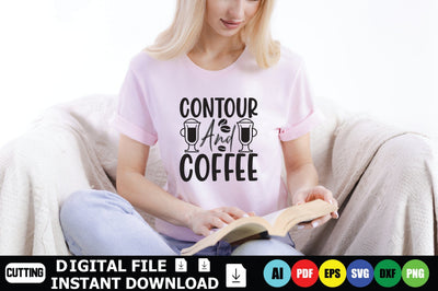 Contour and Coffee SVG Shahin alam 