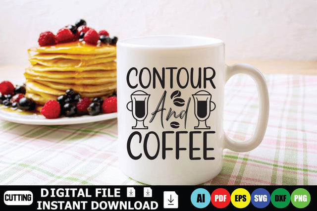Contour And Coffee SVG Shahin alam 