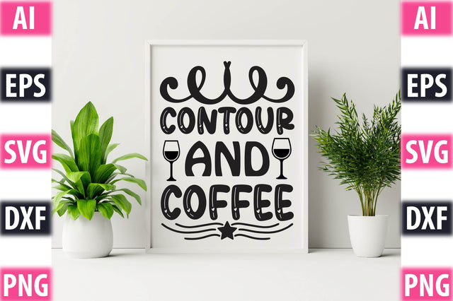 Contour And Coffee SVG SVGista 