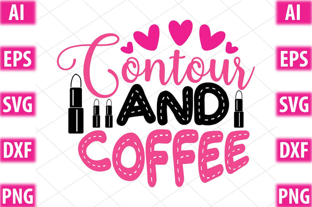 Contour And Coffee SVG SVGista 