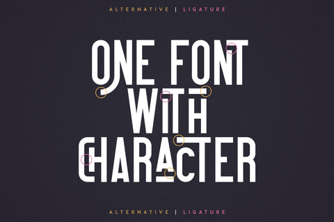 Contraband - Display font Font VPcreativeshop 