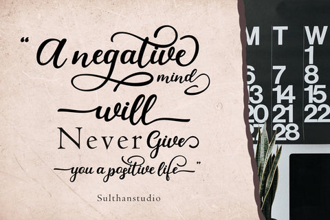 Control spirit Font Sulthan studio 