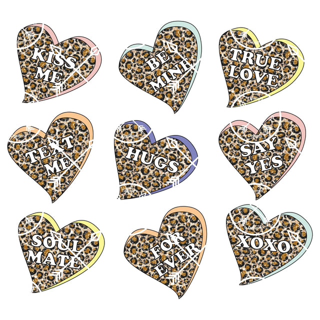 Conversation hearts Sublimation Tammy Moberg 