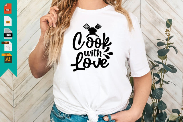 Cook with Love SVG Craftlabsvg24 