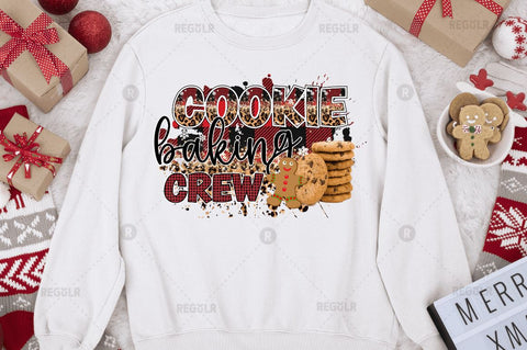 Cookie baking crew Sublimation Design Sublimation Regulrcrative 