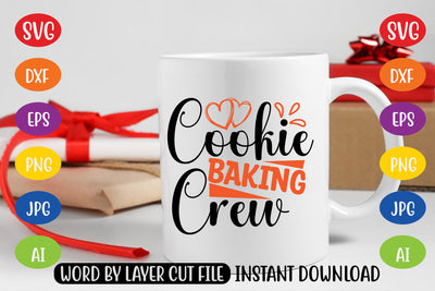 Cookie Baking Crew SVG CUT FILE SVG MStudio 