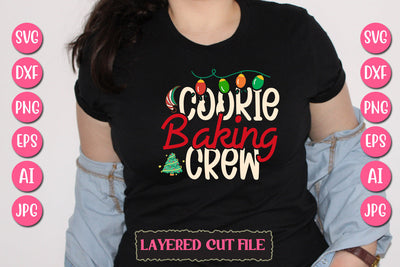 Cookie Baking Crew SVG Cut File SVG Newmockups 