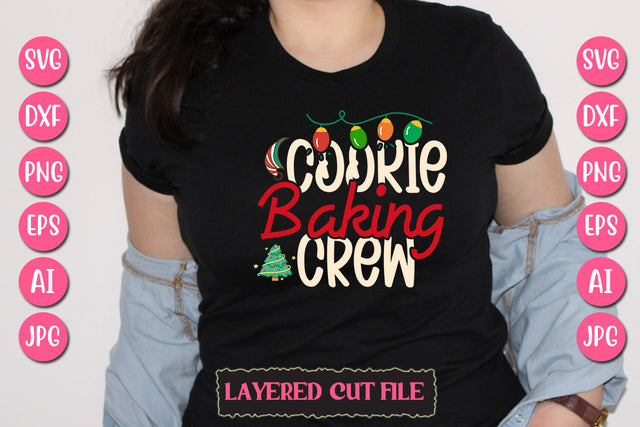 Cookie Baking Crew SVG Cut File SVG Newmockups 