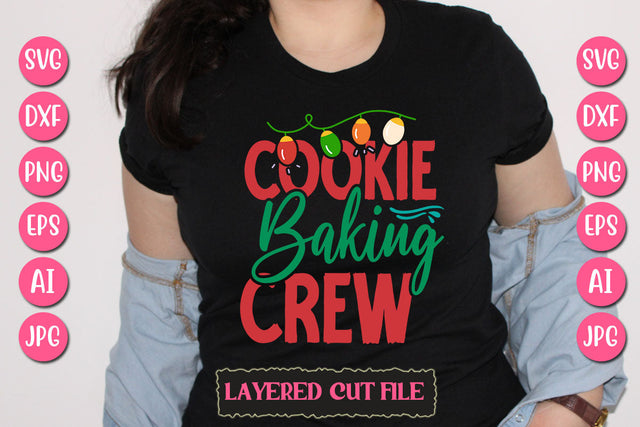 Cookie Baking Crew SVG Cut File SVG Newmockups 