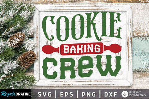 Cookie baking crew SVG SVG Regulrcrative 