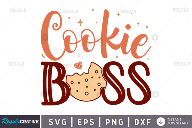 Cookie boss SVG SVG Regulrcrative 