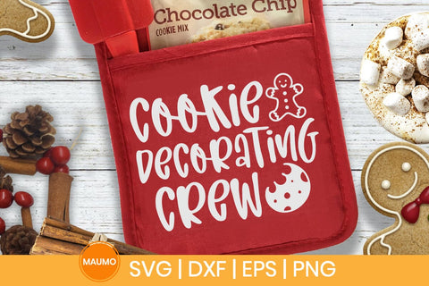 Cookie decorating crew, Christmas baking svg SVG Maumo Designs 
