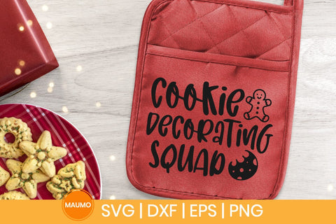 Cookie decorating squad, Christmas baking svg SVG Maumo Designs 
