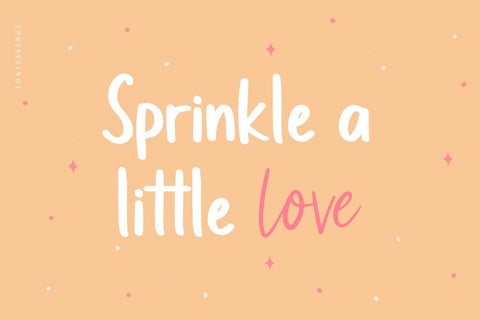 Cookie Delight | Cute Kids Sans Serif Font Font Fonts Avenue 