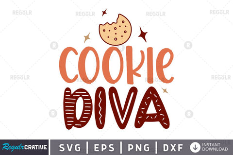 Cookie diva SVG SVG Regulrcrative 