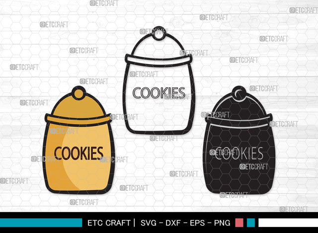 Cookie SVG | Pastry Svg | Kitchen Svg | Biscuit Svg | Chocolate Chip Svg | Cookie Clipart SVG ETC Craft 