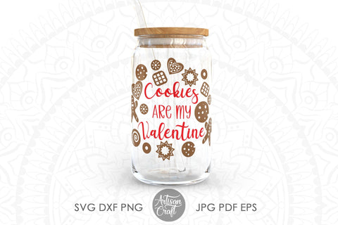 Cookies are my Valentine quote for cookie lover shirt design SVG Artisan Craft SVG 