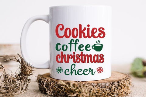 Cookies coffee christmas cheer SVG Angelina750 