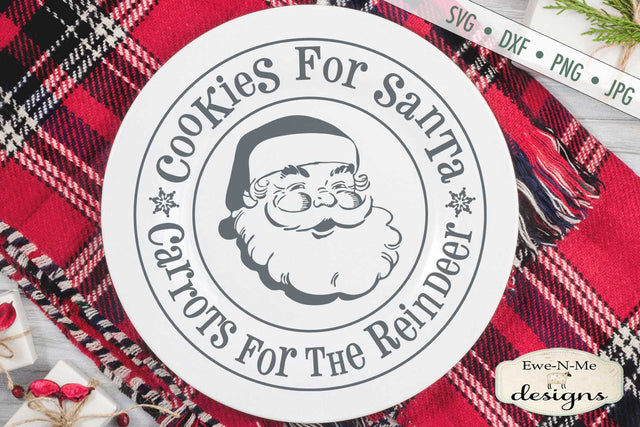 Cookies For Santa - Carrots for Reindeer - SVG SVG Ewe-N-Me Designs 