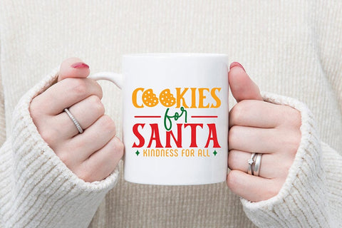 Cookies for Santa Kindness for All SVG SVG CraftLabSVG 