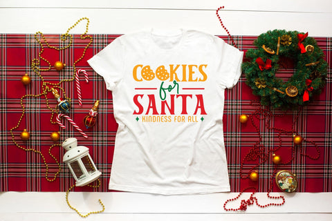 Cookies for Santa Kindness for All SVG SVG CraftLabSVG 