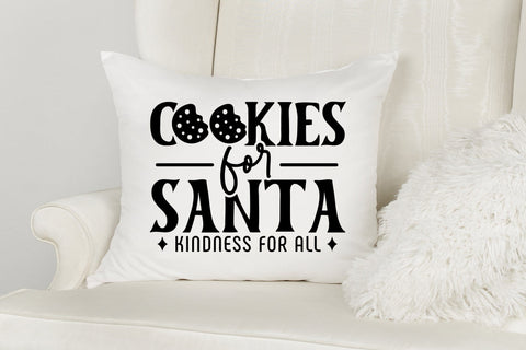 Cookies for Santa Kindness for All SVG SVG CraftLabSVG 