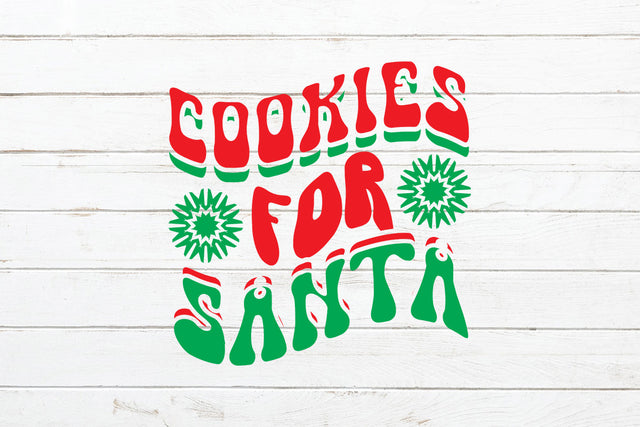 Cookies For Santa Retro SVG SVG Rafiqul20606 