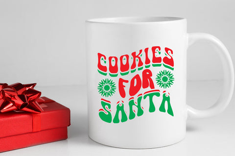 Cookies For Santa Retro SVG SVG Rafiqul20606 