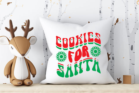 Cookies For Santa Retro SVG SVG Rafiqul20606 