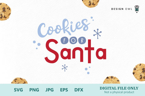 Cookies For Santa Set SVG Design Owl 
