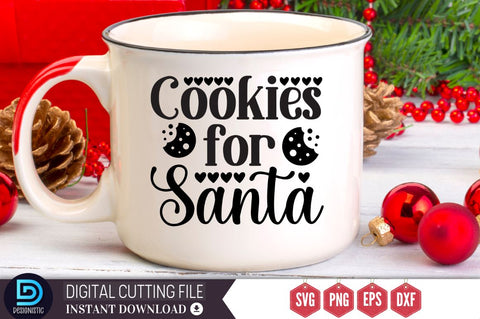 Cookies for santa SVG, Cookies for santa SVG DESIGNISTIC 