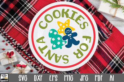 Cookies for santa SVG Cut File - Christmas SVG SVG Old Market 