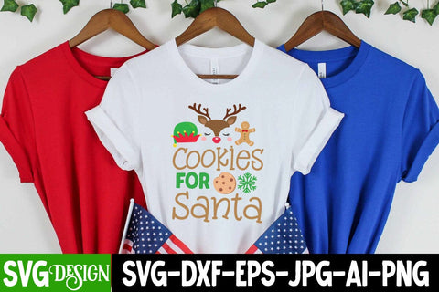 Cookies For Santa SVG Cut File, Cookies For Santa SVG Design, Cookies For Santa Sublimation Design, Christmas SVG Cut File, Christmas SVG Quotes, Merry Christmas SVG Design, Christnmas Sublimation PNG SVG BlackCatsMedia 
