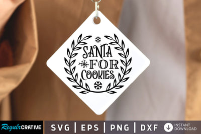 Cookies for santa SVG Design SVG Regulrcrative 