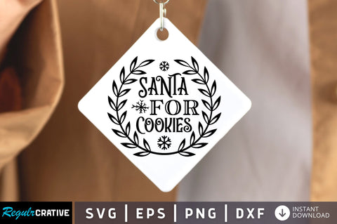 Cookies for santa SVG Design SVG Regulrcrative 